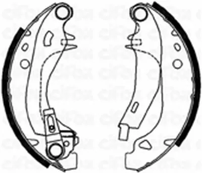 Комплект тормозных колодок CIFAM купить