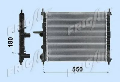 Радиатор, охлаждение двигателя FRIGAIR купить