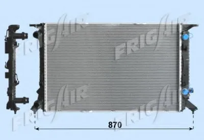 Радиатор, охлаждение двигателя FRIGAIR купить
