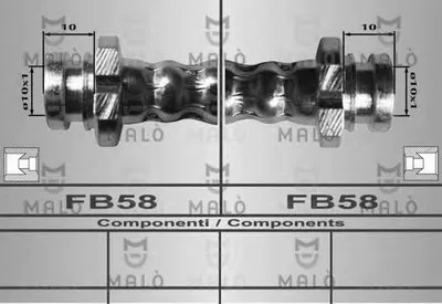 Тормозной шланг MALÒ купить