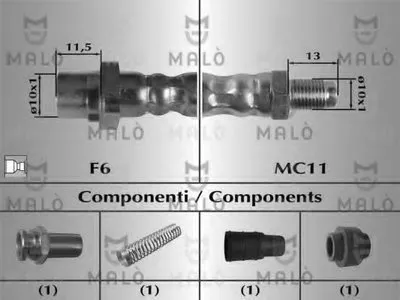 Тормозной шланг MALÒ купить