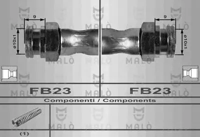 Тормозной шланг MALÒ купить