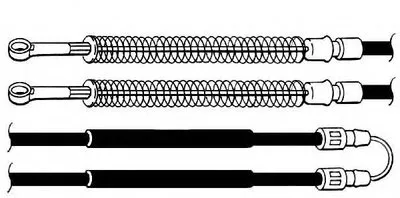 Трос, стояночная тормозная система CEF купить