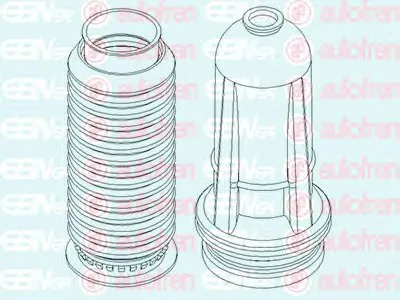 Комплект пылника, рулевое управление AUTOFREN SEINSA купить