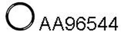 Уплотнительное кольцо, труба выхлопного газа VENEPORTE купить