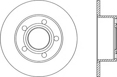 Тормозной диск RADIANCE OPEN PARTS купить
