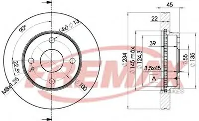 Тормозной диск Premium Carbon + FREMAX купить