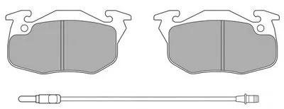 Комплект тормозных колодок, дисковый тормоз FREMAX купить