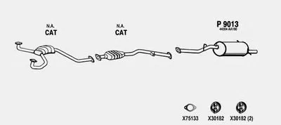 Система выпуска ОГ FENNO купить