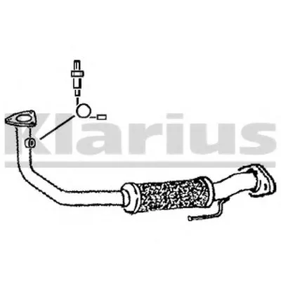 Труба выхлопного газа KLARIUS купить