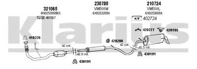 Система выпуска ОГ KLARIUS купить