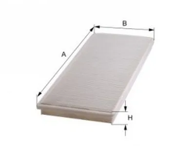 Фильтр, воздух во внутренном пространстве MFILTER купить