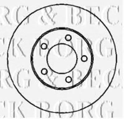 Тормозной диск BORG & BECK купить