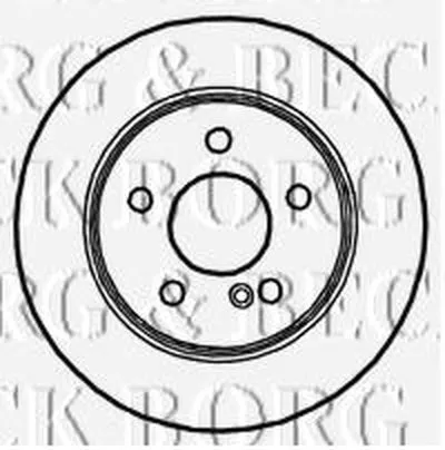 Тормозной диск BORG & BECK купить