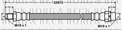 Тормозной шланг BORG & BECK купить