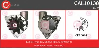 Генератор BRAND NEW SERIES CASCO купить