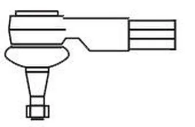 Наконечник поперечной рулевой тяги FRAP купить