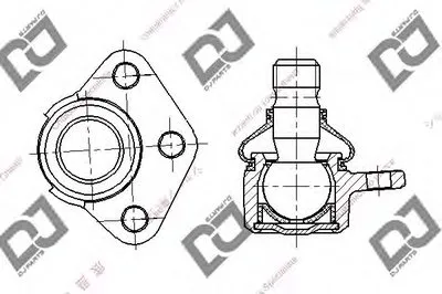 Шаровой шарнир DJ PARTS купить
