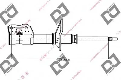 Амортизатор DJ PARTS купить