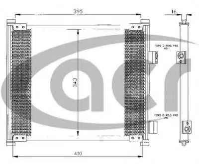 Конденсатор, кондиционер ACR купить