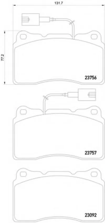 Комплект тормозных колодок, дисковый тормоз MINTEX купить