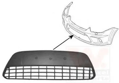 Решетка вентилятора, буфер VAN WEZEL купить