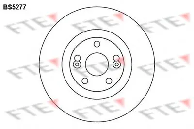 Тормозной диск FTE купить