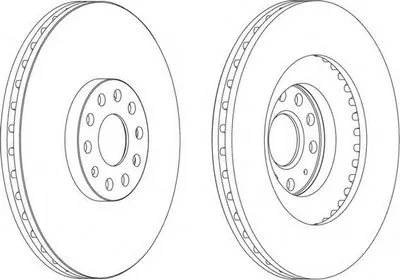 Тормозной диск PREMIER FERODO купить