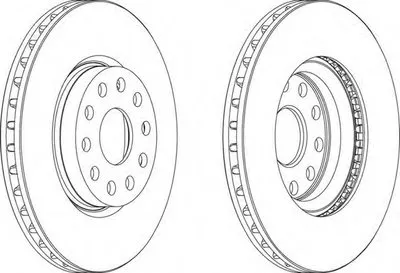 Тормозной диск PREMIER FERODO купить