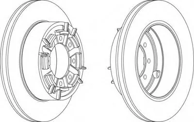 Тормозной диск PREMIER FERODO купить