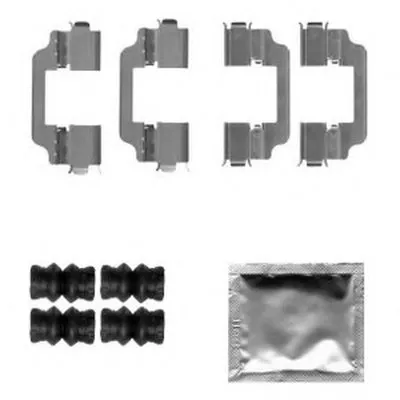 Комплектующие, колодки дискового тормоза DELPHI купить