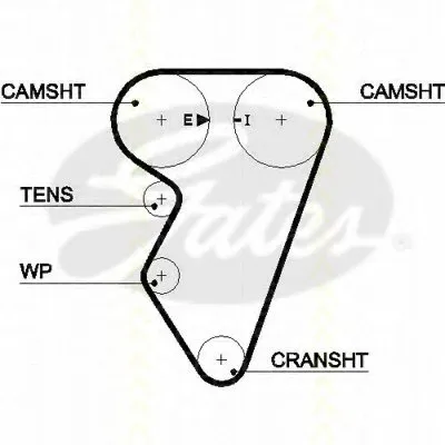 Ремень ГРМ TRISCAN купить
