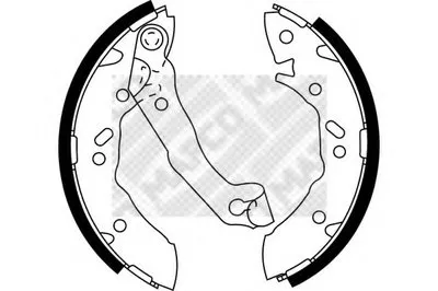 Комплект тормозных колодок MAPCO купить