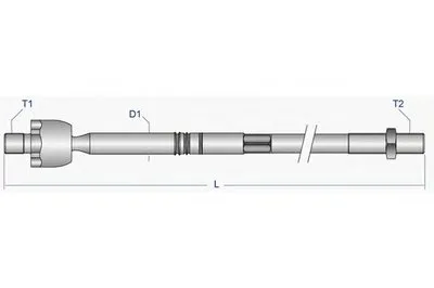 Осевой шарнир, рулевая тяга MOOG купить