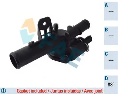 Термостат, охлаждающая жидкость FAE купить