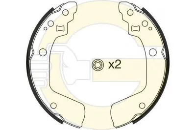 Комплект тормозных колодок GIRLING купить