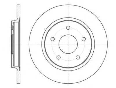 Тормозной диск KAWE купить