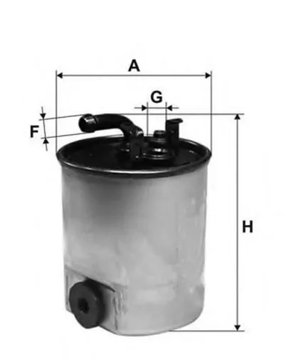 Топливный фильтр ACTIV OPEN PARTS купить