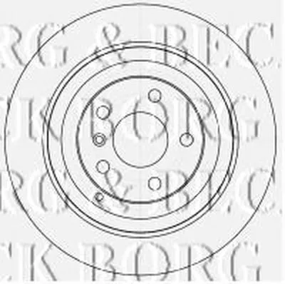Тормозной диск BORG & BECK купить