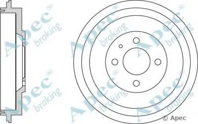 Тормозной барабан APEC braking купить