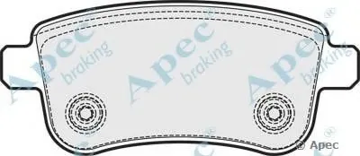 Комплект тормозных колодок, дисковый тормоз APEC braking купить