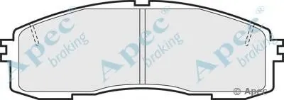 Комплект тормозных колодок, дисковый тормоз APEC braking купить