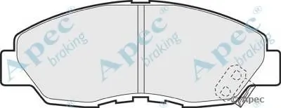 Комплект тормозных колодок, дисковый тормоз APEC braking купить