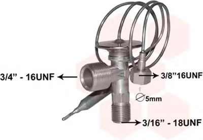 Расширительный клапан, кондиционер VAN WEZEL купить