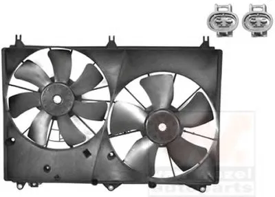 Вентилятор, охлаждение двигателя VAN WEZEL купить