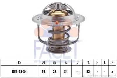 Термостат, охлаждающая жидкость FACET купить