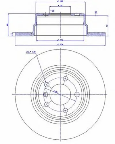 Тормозной диск HC CAR купить