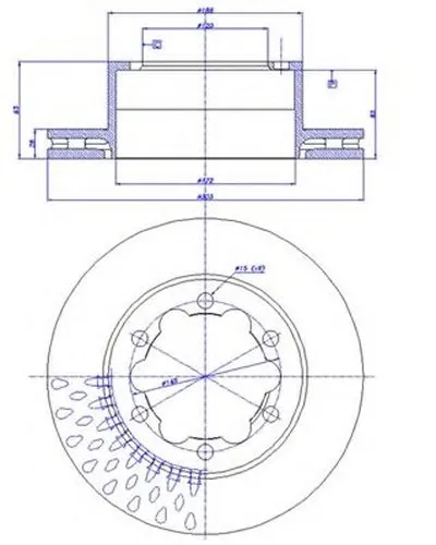 Тормозной диск CAR купить