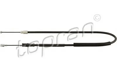 Трос, стояночная тормозная система TOPRAN купить