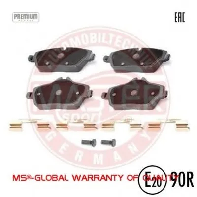 Комплект тормозных колодок, дисковый тормоз Anti-Noise MASTER-SPORT купить